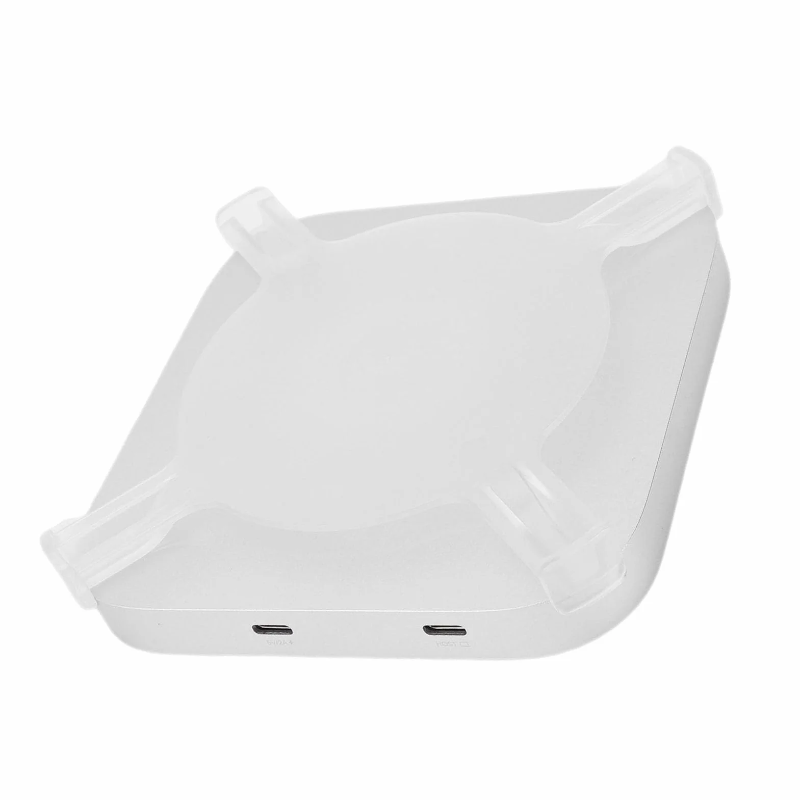 Asixxsix Stacja Dokująca Mini M4, Aluminiowy Koncentrator 7 w 1 z obsługą Obudowy Dysku SSD M.2 NVMe 2230 2242 2260 2280 Do 16 TB, Mini Stacja Dokująca z Hostem USB C 10 Gb/s i Gniazdem Karty Pamięci