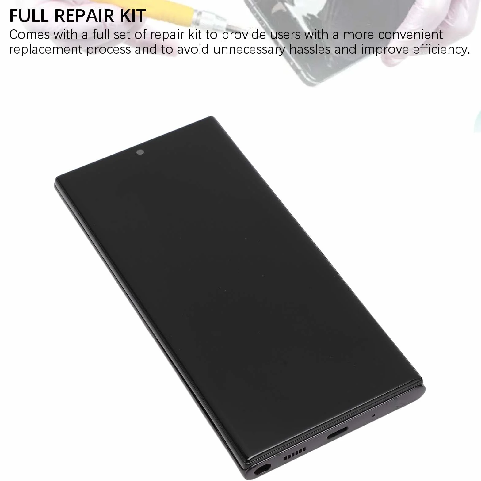 Cryfokt Zestaw do Wymiany Digitizera Ekranu LCD do Note 20 Ultra Pełny Zestaw Naprawczy Uszkodzonych Wyświetlaczy Starzenia się Ekranu Note 20 Ultra