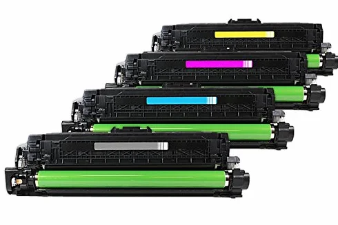 Rebuilt do HP Color Laserjet CP 4520 DN - CE260X - CE261A - CE263A - Toner zestaw ekonomiczny czarny, cyjan, magenta, żółty - Na ok. 1 x 17 000 i 3 x 11 000 stron (5% pokrycia)