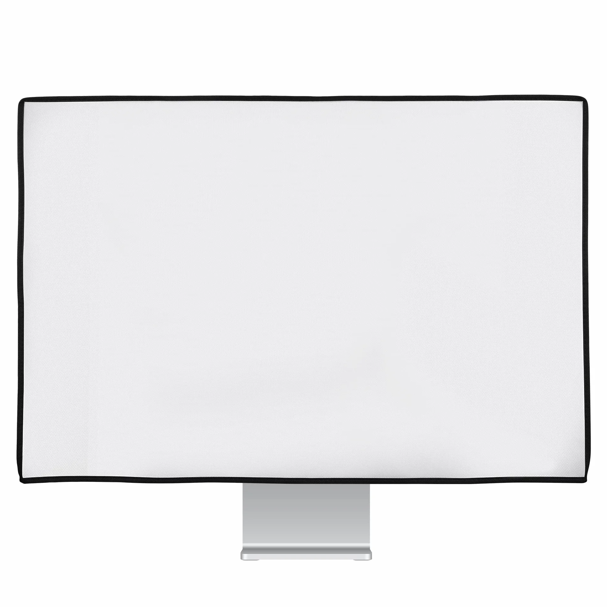kwmobile Pokrowiec na ekran komputera kompatybilny z monitor 31-32" - Pokrowiec na ekran PC - Biały