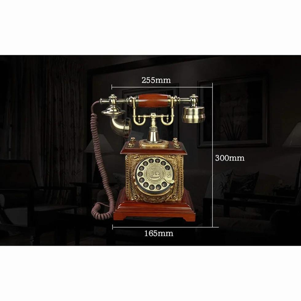 Telefon Stacjonarny Do Domu, Europejski Telefon Antyczny, Telefony Z Tarczą Obrotową, Telefon Stacjonarny Retro, Telefon Stacjonarny Na Biurko, Telefon Przewodowy D