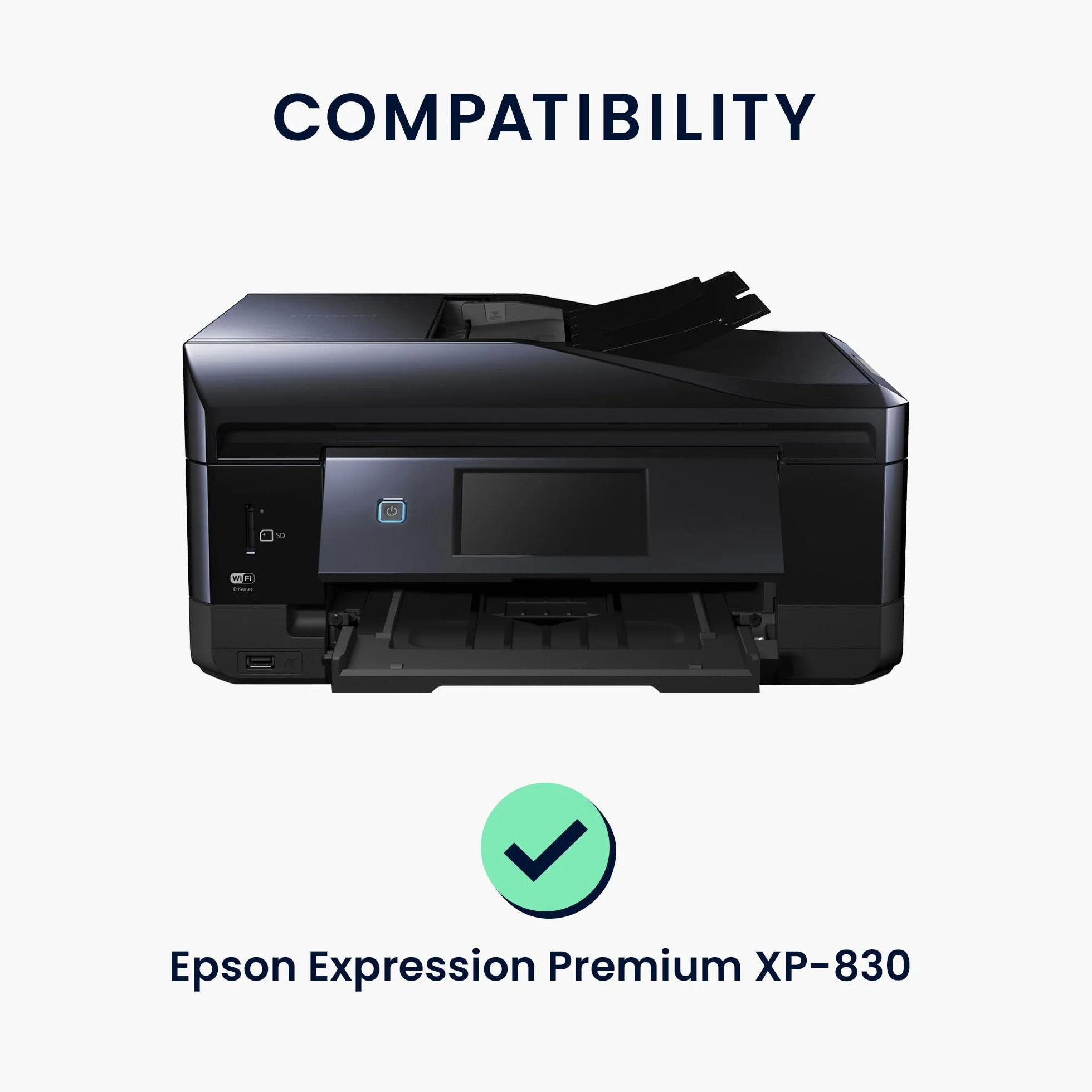 kwmobile Pokrowiec kompatybilny z Epson Expression Premium XP-830 - osłona na drukarkę przeciwpyłową - ciemnoszary