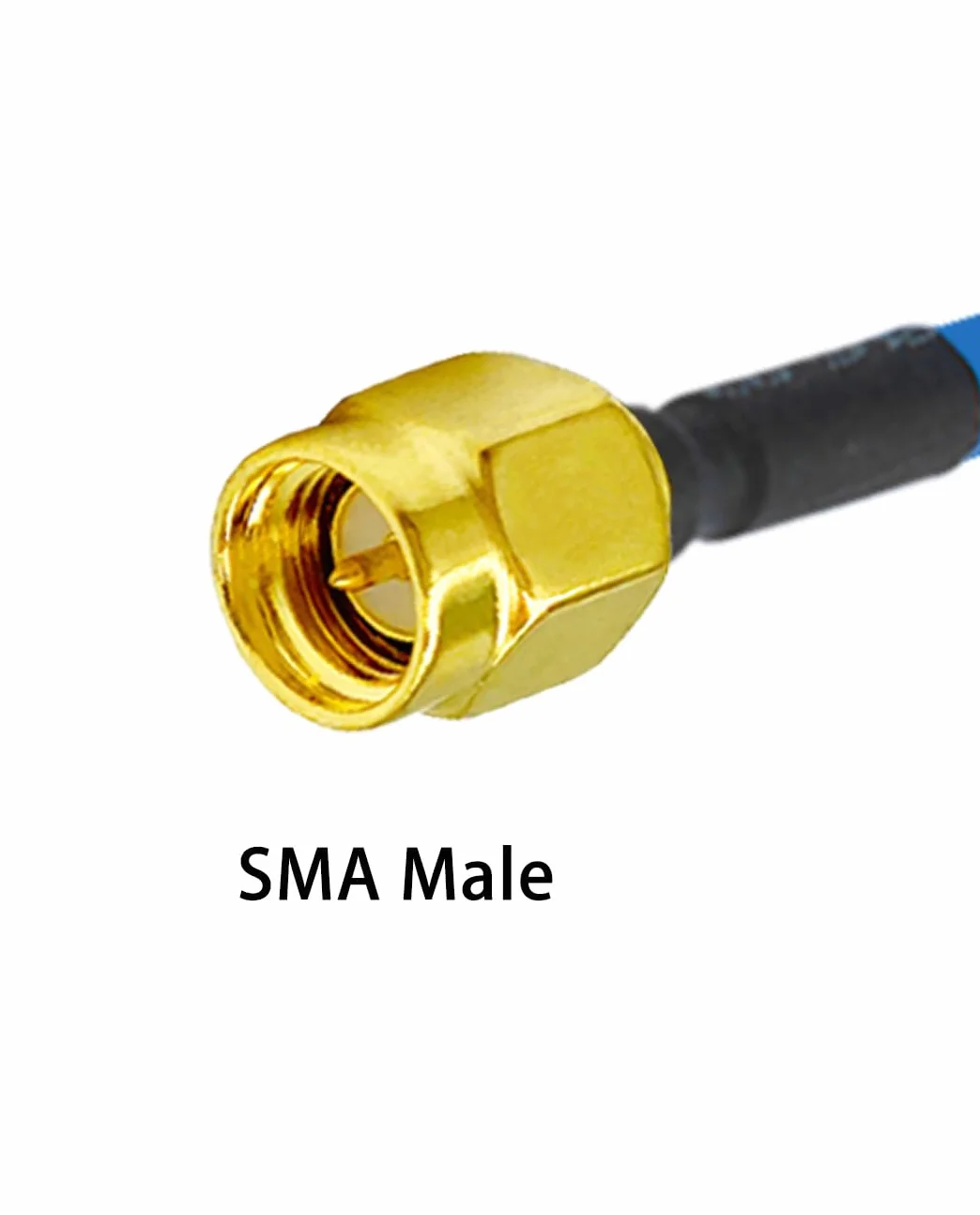 Vecys 2PCS SMA Męski do N Męski RF Kabel Koncentryczny N Typu RF Koncentryczny Pigtail Kabel 6" /15CM RG402 50 Ohm Przedłużacz o Niskich Stratach