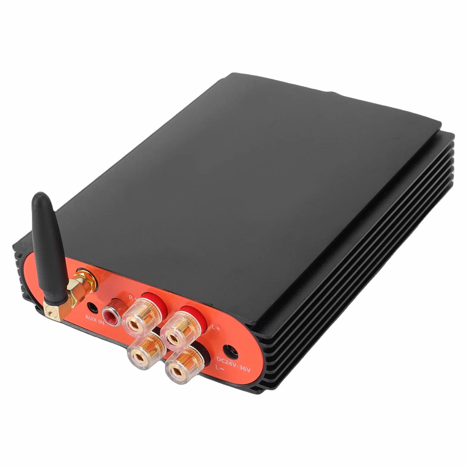 Wzmacniacz Cyfrowy BT 5.3, Dwukanałowy Wzmacniacz Stereo HiFi o Mocy 600 W z Chipem DSP TPA3255, Porty USB AUX SUB OUT, do Głośników Kina Domowego System Muzyczny (wtyczka UE)