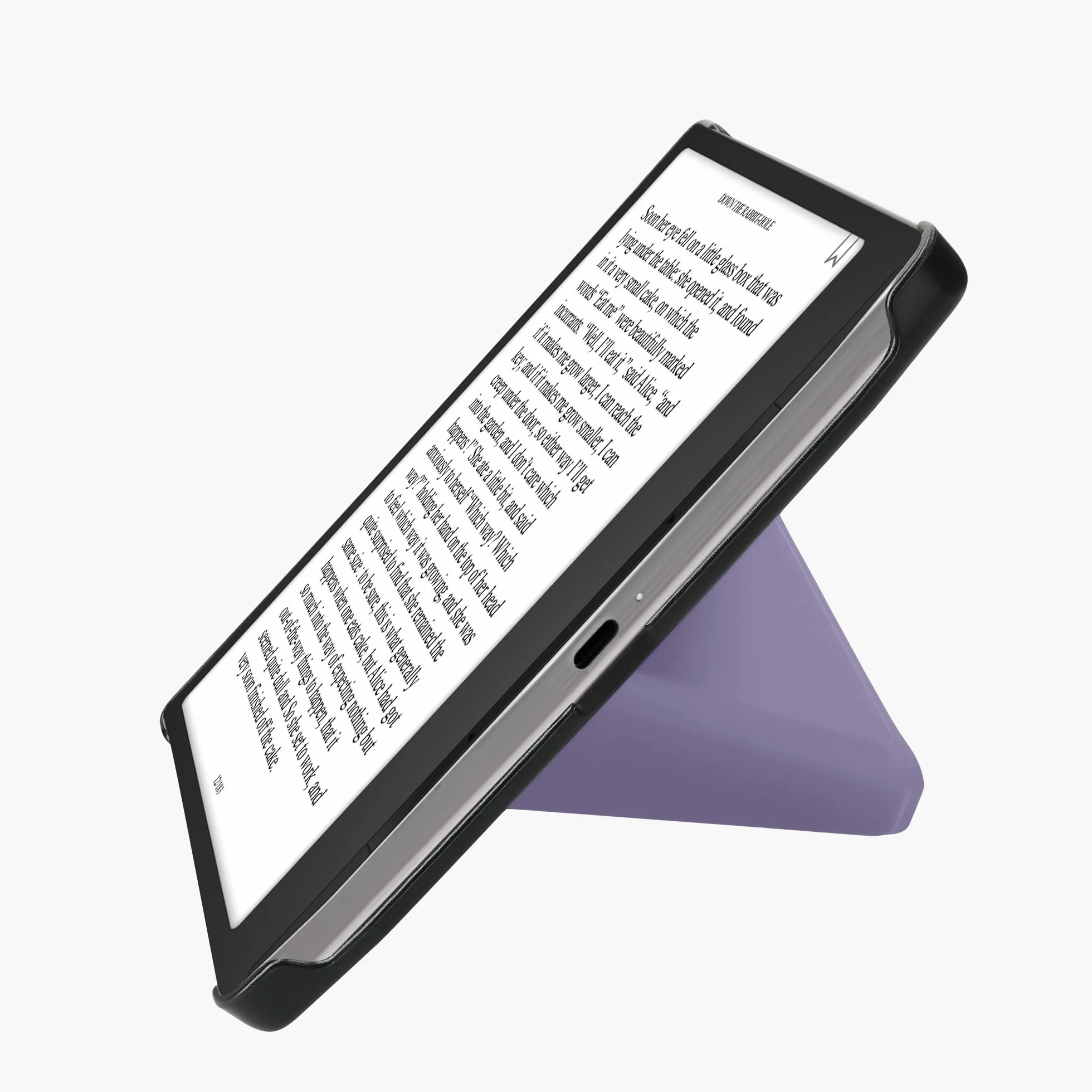 kwmobile Etui kompatybilne z Pocketbook Era/Era Color Stand Case - Etui z klapką Origami z magnetycznym zamknięciem - Fioletowy