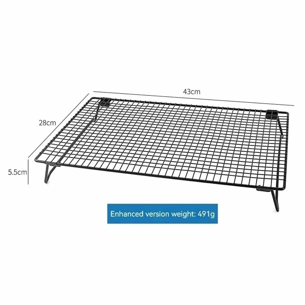 Podstawka pod laptopa, Metal Laptop Stand with Mesh Platform, Ergonomic Cooling Riser - Black,Akcesoria do biurka