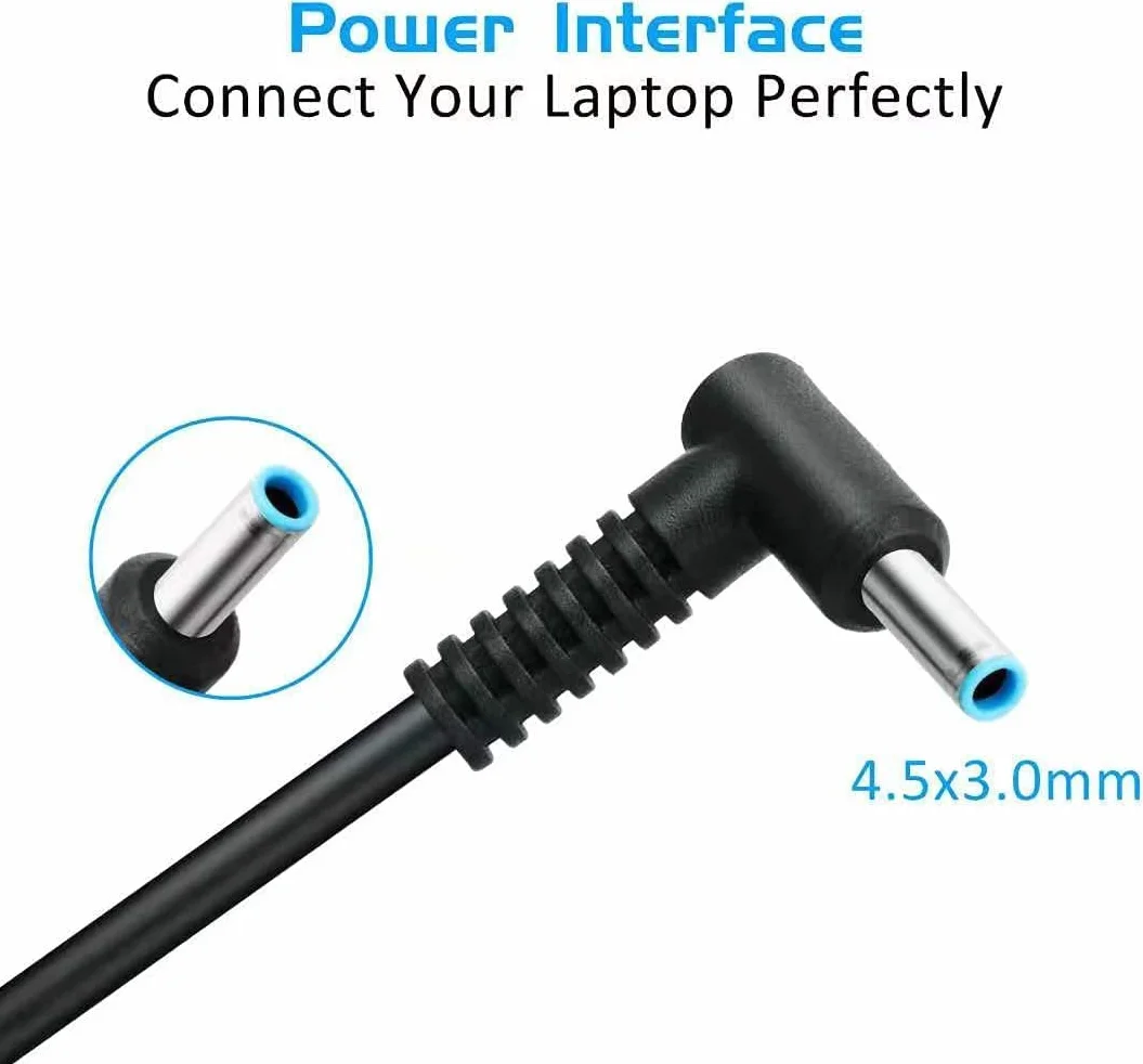 Smukły zasilacz sieciowy 19,5V 7,7A 150W kompatybilny z HP OMEN 15 17 Pavilion Gaming 15 17 Zbook 15 G3 G4 G5 G6 TPN-CA11 TPN-DA09 TPN-DA03 L32661-001 917649-850 L48757-001 zasilacz do laptopa