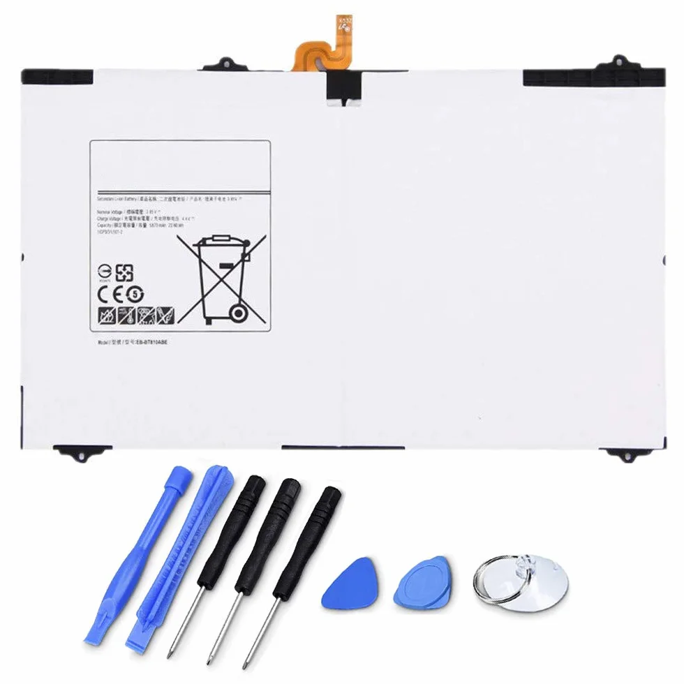 XITAIAN 3.85V 5870mAh EB-BT810ABA EB-BT810ABE Kompatybilny z Bateria Zamiennik do SAMSUNG GALAXY Tab S2 9.7 SM-T815C T815C SM-T815 T815 SM-T810