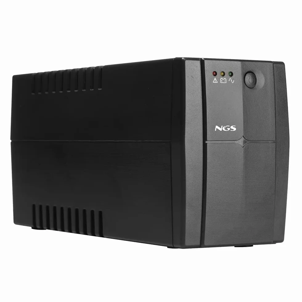 NGS FORTRESS900V2 - Zasilacz Awaryjny, Off Line UPS 600 VA, Stałe Napięcie Wyjściowe 360W, na 2 Wtyczki Schuko