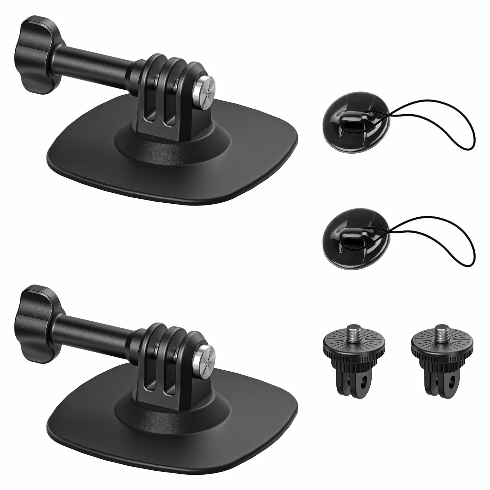 2 elastyczne uchwyty kask samoprzylepn do Insta360X5 do GoPro Hero | 3m mocny uchwyt samoprzylepny, uchwyt motocyklowy dla kamery do Osmo action, zestaw podstawy głowy dla akcesoriów do Insta360