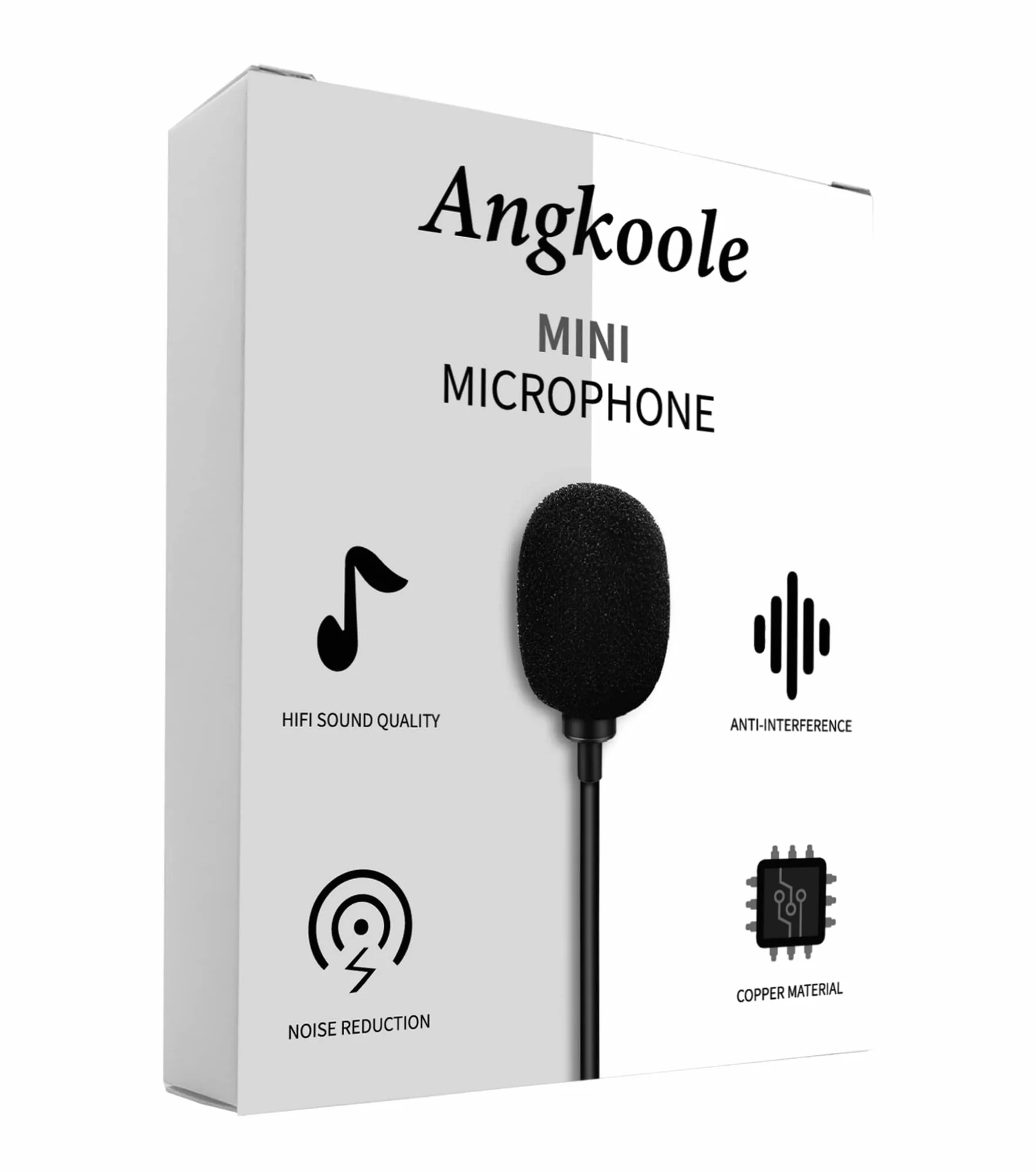 Mikrofon 3,5 mm Montaż do Samochodowej Jednostki Głównej Bluetooth Radio Stereo GPS DVD Czarny MJ509D