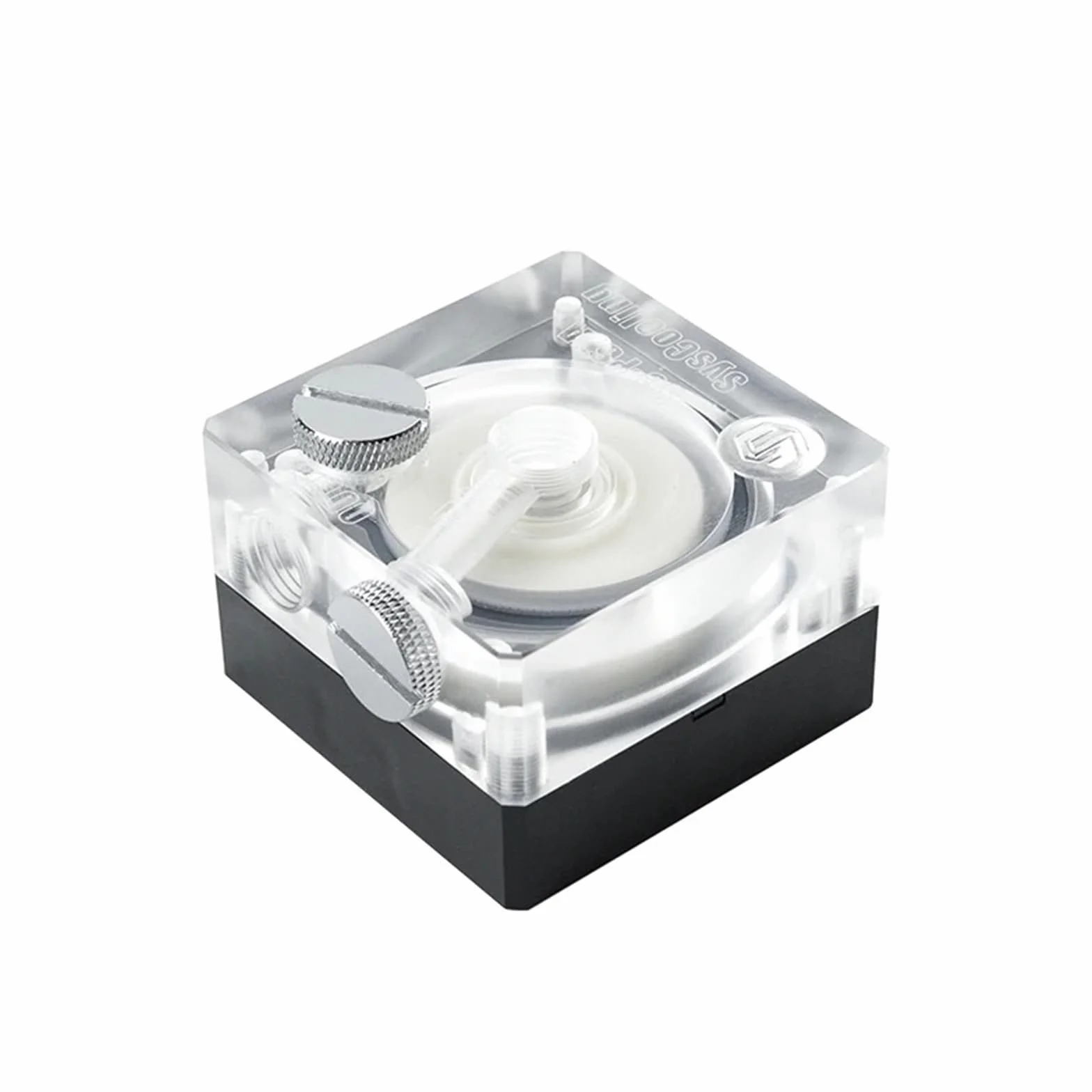 Pompa P67A 500L/H DC12V 25DB z oznakowaniem PC ciecz chłodząca ze światłem LED