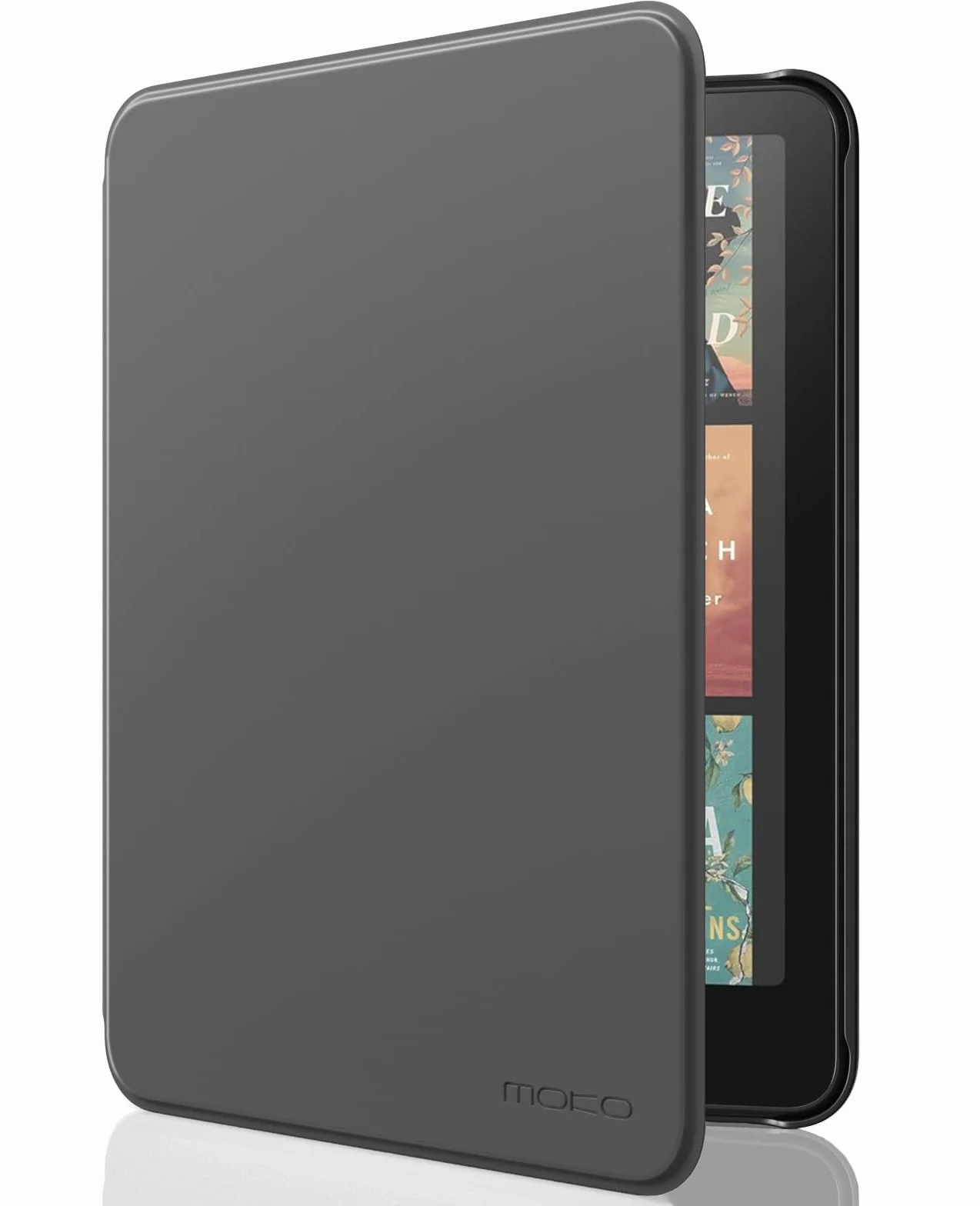 MoKo Case for All-new 7" Kindle Paperwhite(12th Generation-2024) and Kindle Colorsoft Signature Edition 2024, Lightweight Shell Cover with Auto Wake/Sleep for Kindle Paperwhite 2024, Space Gray
