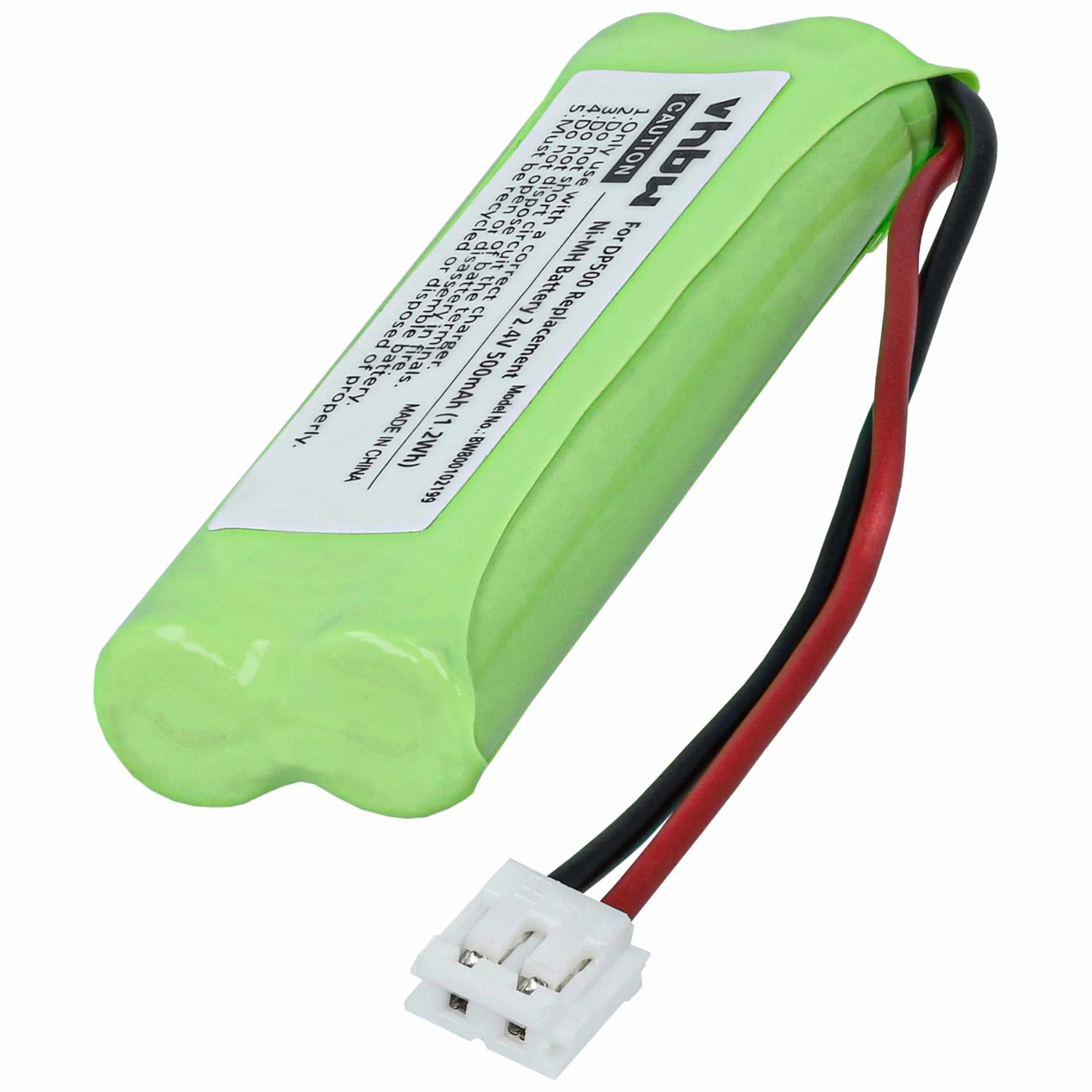 vhbw 10 x bateria zamienna do GPHC05RN01, GP1010, VTHC04RN00, VT50AAAALH2BMJZ do bezprzewodowego telefonu stacjonarnego (500 mAh, 2,4 V, NiMH)