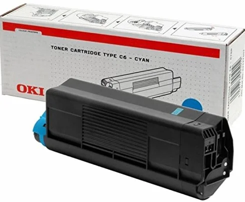 Oki Cyan Toner Cartridge C5100/C5300 - Toner do drukarek laserowych (5000 stron(y), Cyjan)