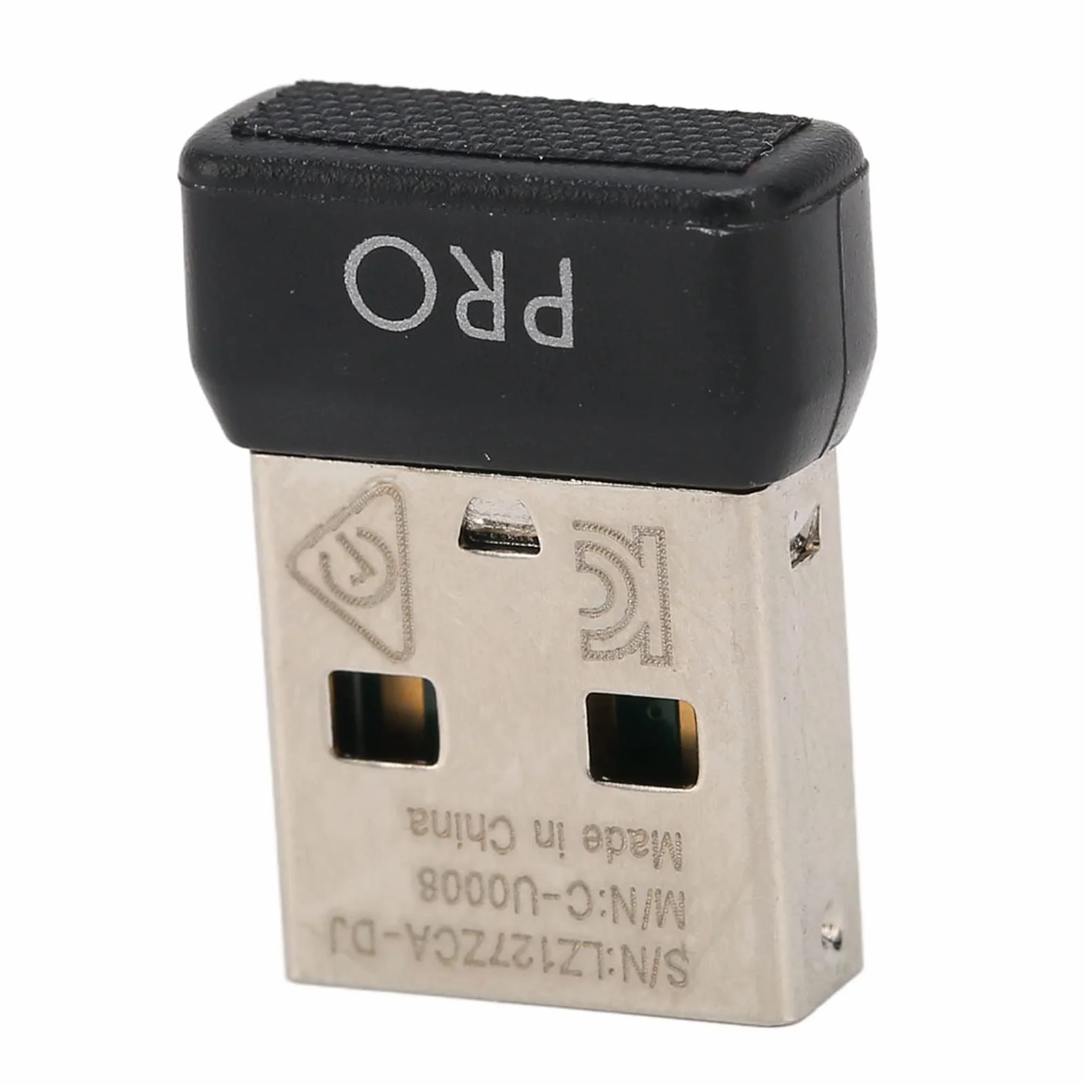 Odbiornik USB, Odbiornik zamienny do G Pro Mysz odbiornik z wtyczką USB przenośny adapter myszy z technologią bezprzewodową 2.4G, łatwa wymiana