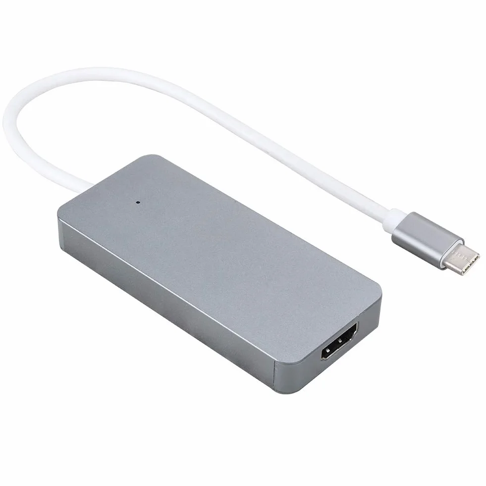 KUIDAMOS EZCAP265C Karta Przechwytywania Wideo na Type-C Rejestrator Wysokiej Rozdzielczości do Przesyłania Strumieniowego i Edycji Zgodny z Systemami i Mac Stop Aluminium 8,8 * 4 * 1cm