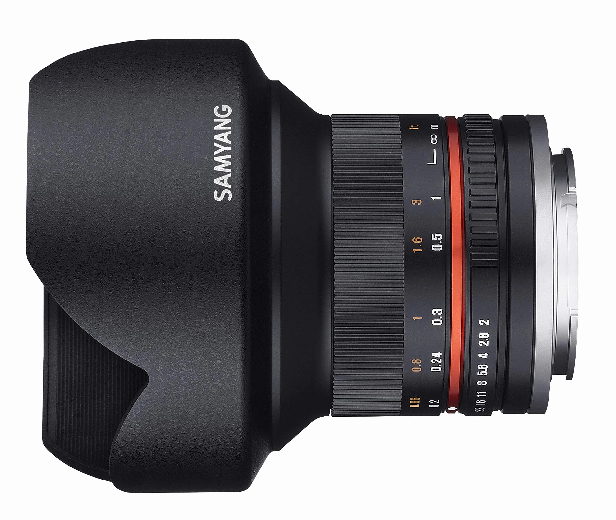Samyang SY12M-E-BK 12 mm F2.0 Ultra szerokokątny obiektyw do aparatów Sony E, czarny