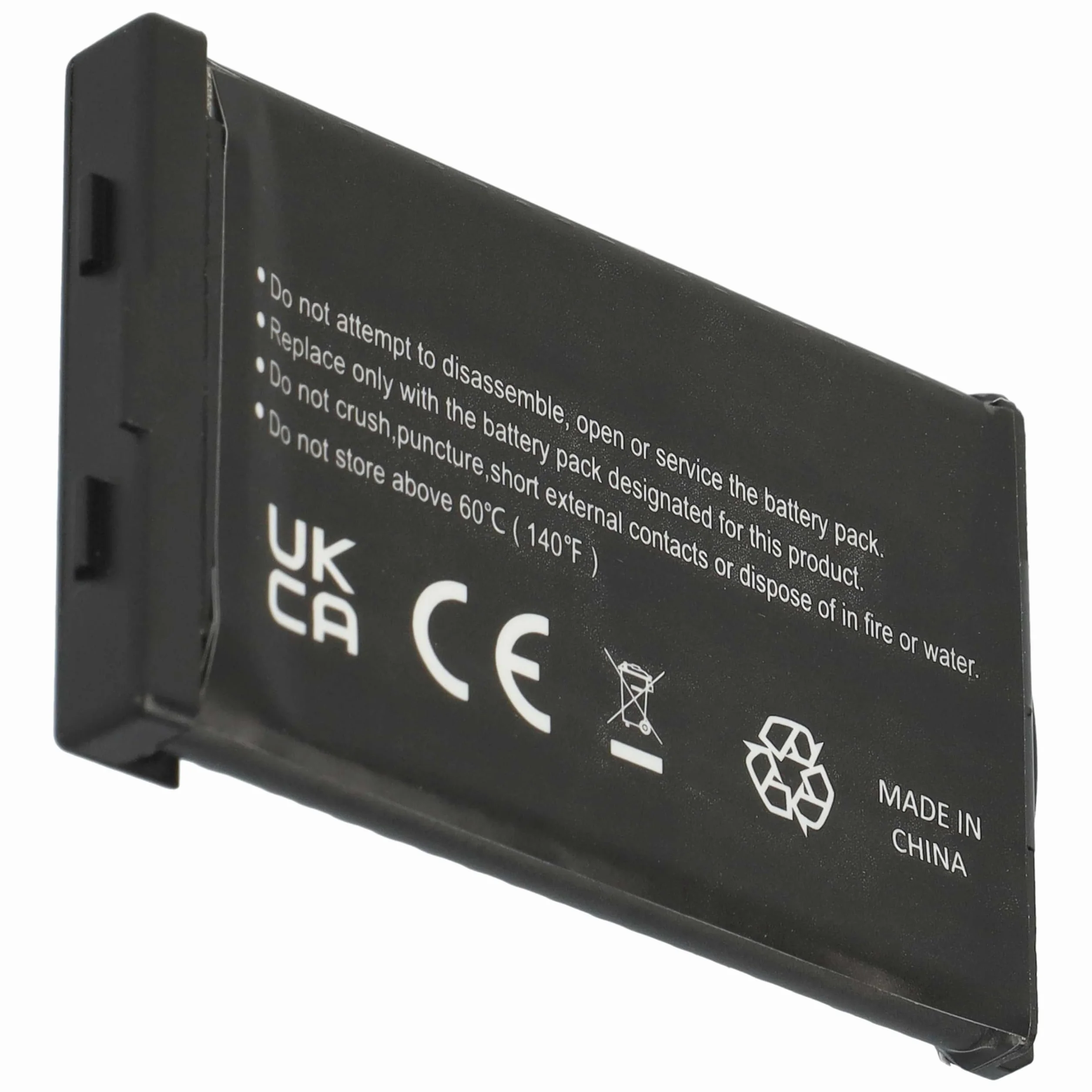 vhbw 10x akumulator zastępczy do DeTeWe DK512009, 23-001059-00 do bezprzewodowego telefonu stacjonarnego (800 mAh, 3,7 V, litowo-jonowy)