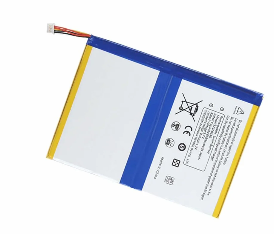 Tab 8 3,7 V 6580 mAh/24,34 Wh akumulator zastępczy kompatybilny z Tab 8 32100140 10,1cun