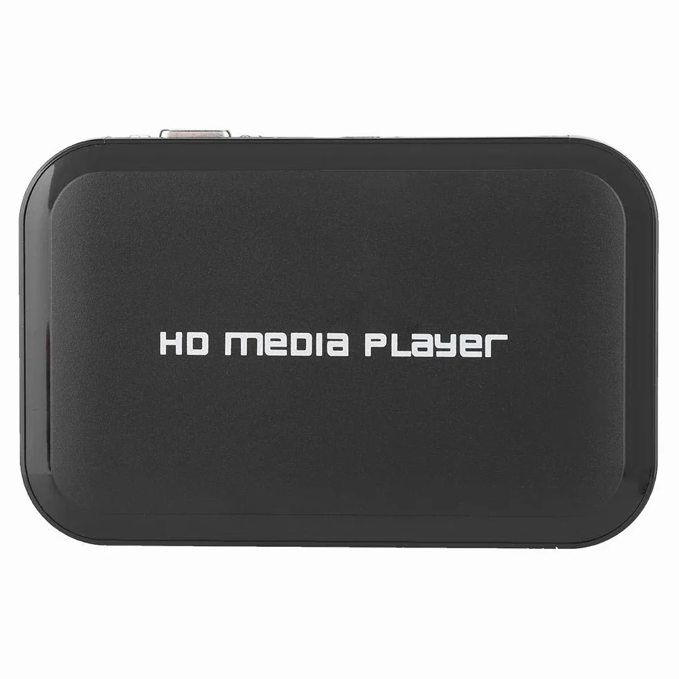 Odtwarzacz HDMI, 1080P Mini HDMI Obsługa odtwarzacza multimedialnego Karta SD/MMC, dysk U, przenośny dysk twardy Sieciowy odtwarzacz wideo z dyskiem twardym do systemu kina domowego.