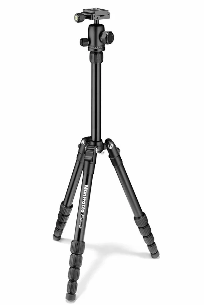 Manfrotto Element Traveller Aluminium Kit, Schwarz