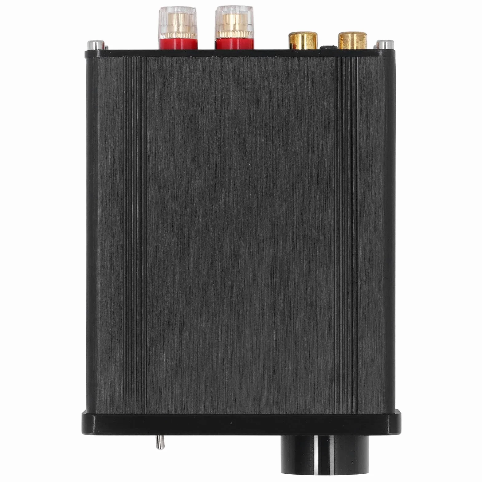Zerodis Cyfrowy Wzmacniacz Mocy Stop Aluminium Płyta Wzmacniacza Stereo HIFI Klasa D 2 X 100 W DC 18 V do DC 24 V 20 Hz do 20 KHz Domowego Systemu Audio Słuchanie na Komputerze Stacjonarnym