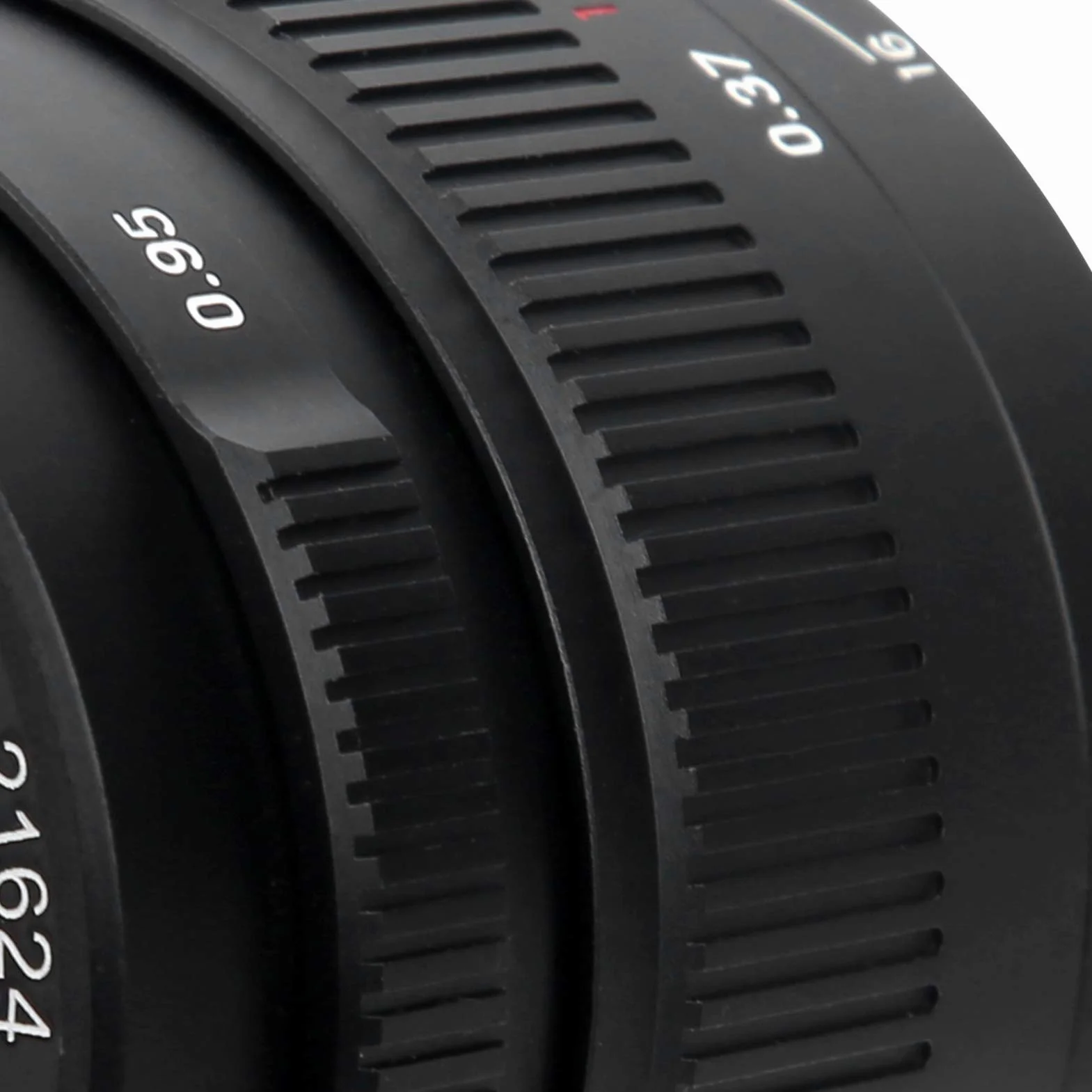 PUSOKEI Obiektyw Szerokokątny 35 Mm F0,95 z dużą przysłoną do Aparatu z Mocowaniem FX i 12 Listkami Przysłony do Portretów w Pomieszczeniach i na Zewnątrz