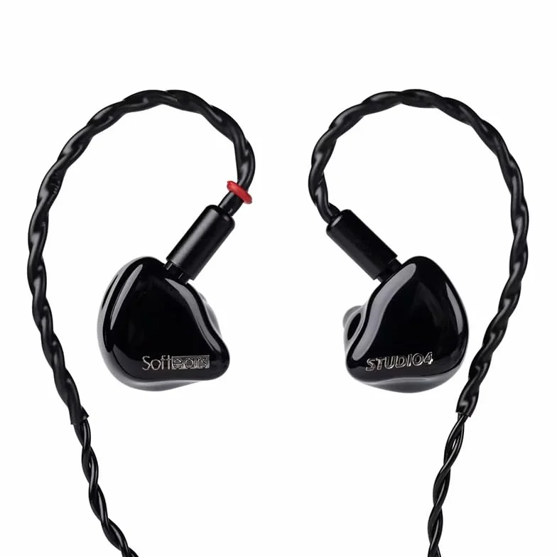 LEAUDIO Softears Studio4 4BA HiFi słuchawki douszne Studio Series profesjonalne słuchawki monitorowe przewodowe z kablem 0,78mm 2Pin