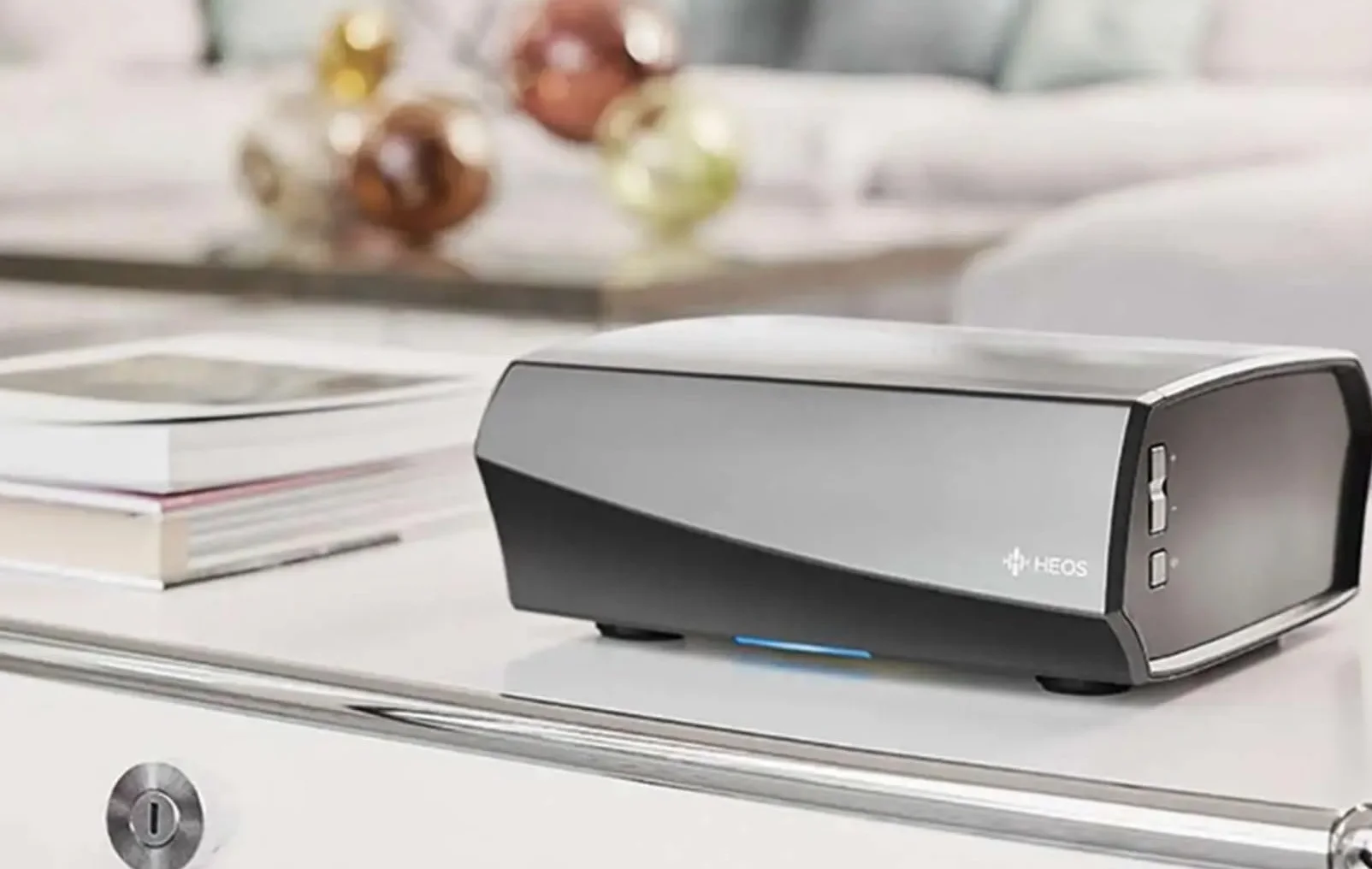 Denon Wzmacniacz bezprzewodowy HEOS AMP HS2 Srebrny