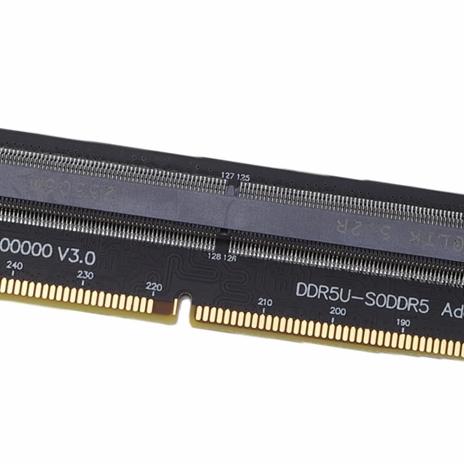 Karta Adaptera DDR5 U DIMM na SO DDR5 RVS, Konwerter Pamięci do Laptopa na Komputer Stacjonarny, z Solidnym Materiałem PCB, do Naprawy i Konserwacji Komputerów