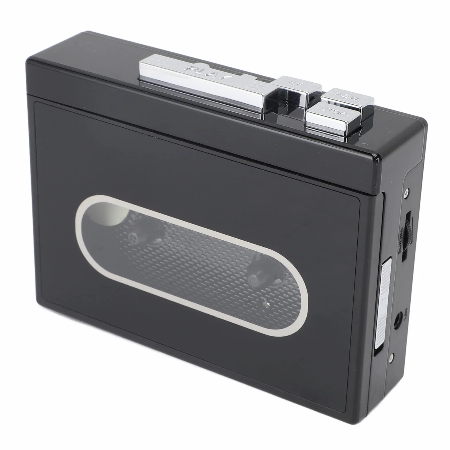 Dioche Odtwarzacz Kasetowy Bluetooth Przenośny Odtwarzacz Kasetowy DC5V Retro z Bluetooth 5.0, Radiem FM, muzyką Stereo i Nagrywaniem Głosu Oraz Gniazdem Słuchawkowym 3,5 mm.