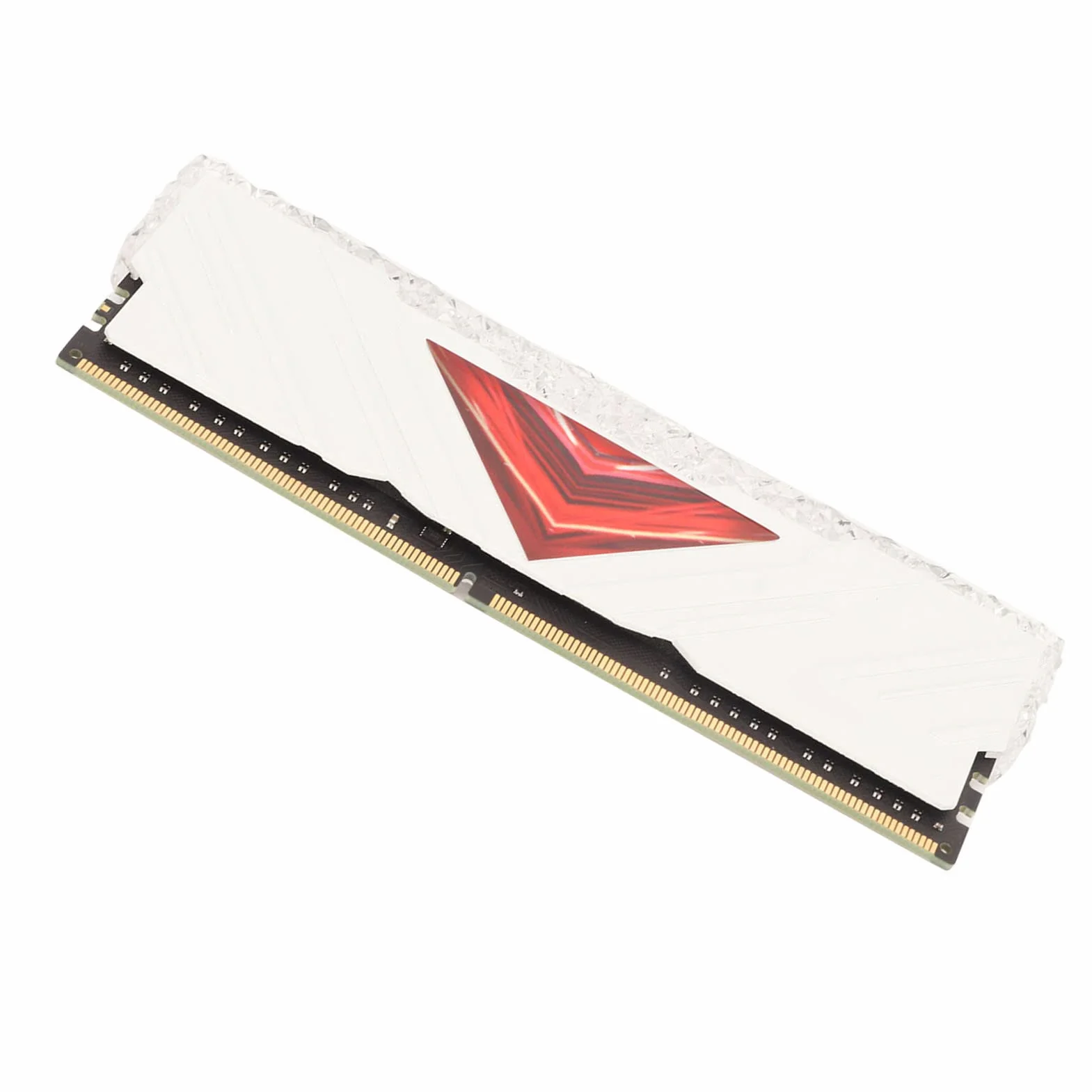 Moduł Pamięci Stacjonarnej DDR4 3200 MHz 25600 przepustowość Stop Aluminium światło RGB do Gier RAM do Aktualizacji Obudowy Komputera (8 GB)