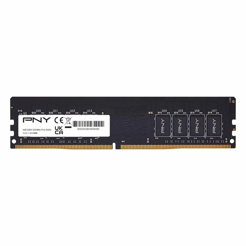 PNY PERFORMANCE DDR4 8GB 3200MHz RAM Desktop Memory