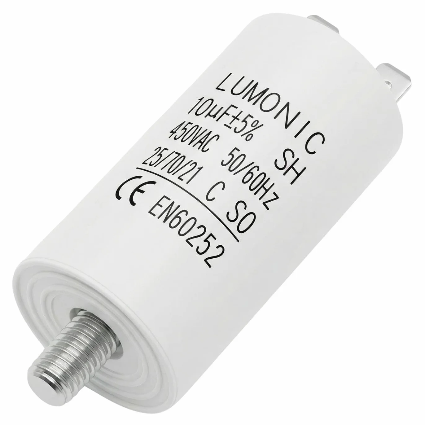 Lumonic Kondensator rozruchowy 10µF 450V 30x60mm silnikowy