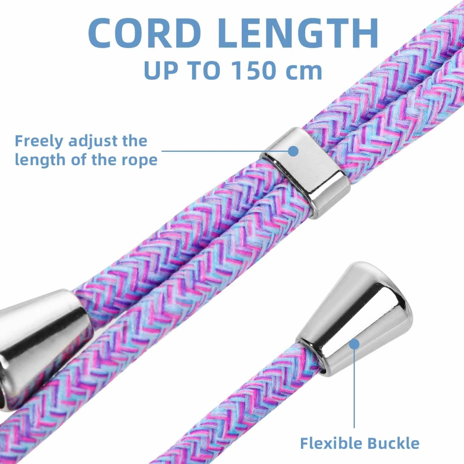 Yoedge Magnetyczne etui ze smyczą do iPhone'a 16 Pro 6,3 cala kompatybilne z MagSafe, etui ze sznurkiem naszyjnik pasek na ramię, przezroczysty TPU silikonowy odporny na wstrząsy futerał z