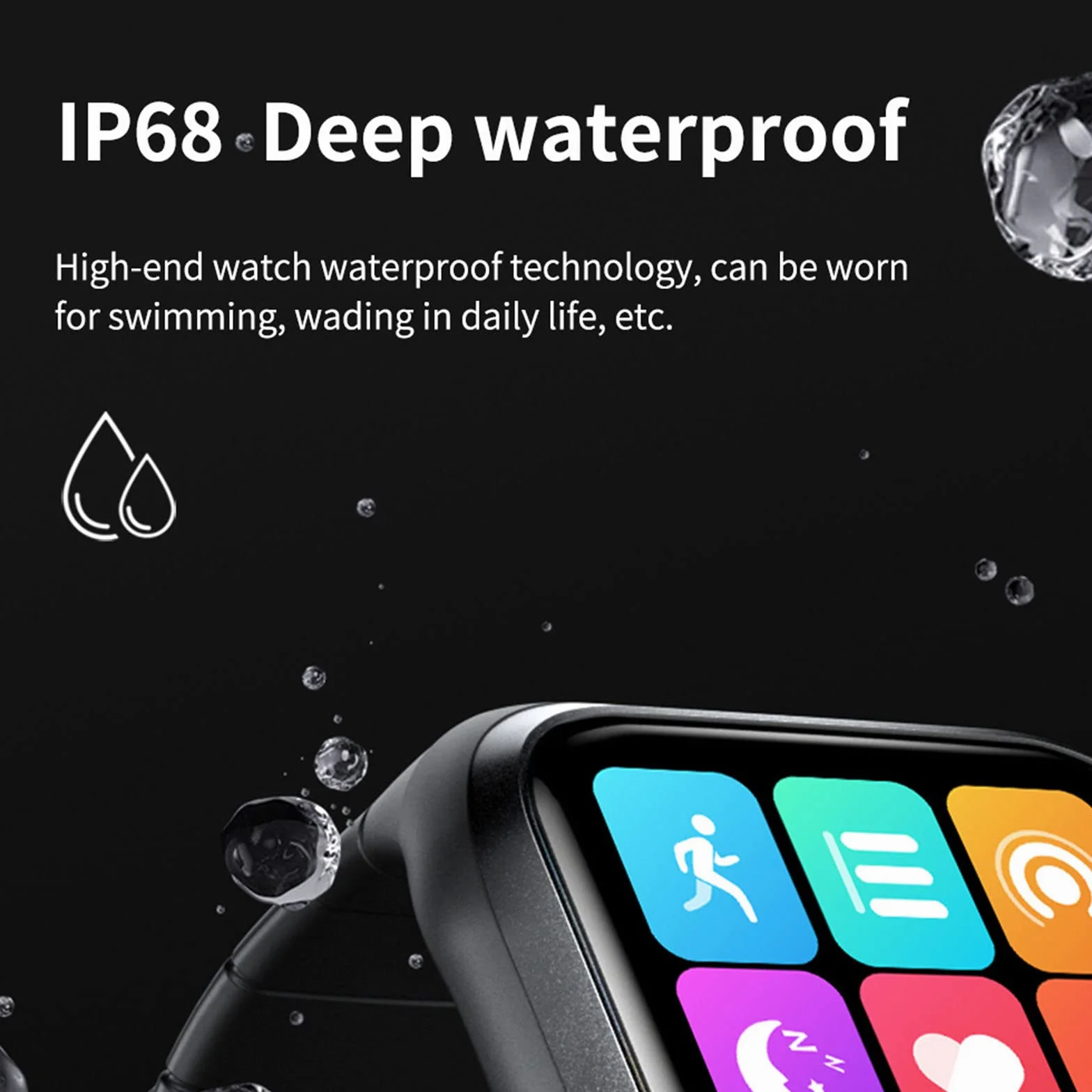 Smartwatch GPS do biegania dla mężczyzn i kobiet. Wodoodporny zegarek sportowy na świeżym powietrzu z krokomierzem, ciśnieniem krwi, pulsometrem, monitorem snu, odtwarzaniem muzyki,