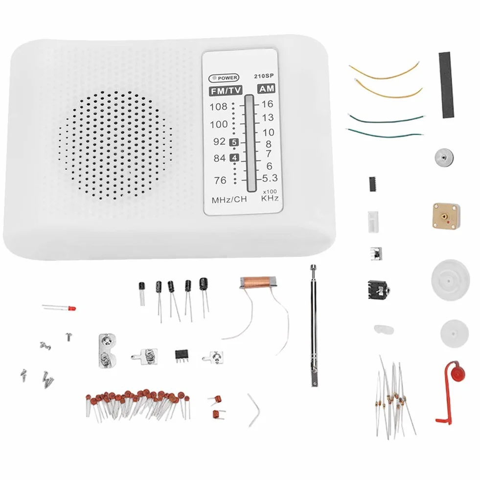 CF210SP AM/FM Doppelfrequenzband-Radio-Bausatz Elektronischer Montagesatz