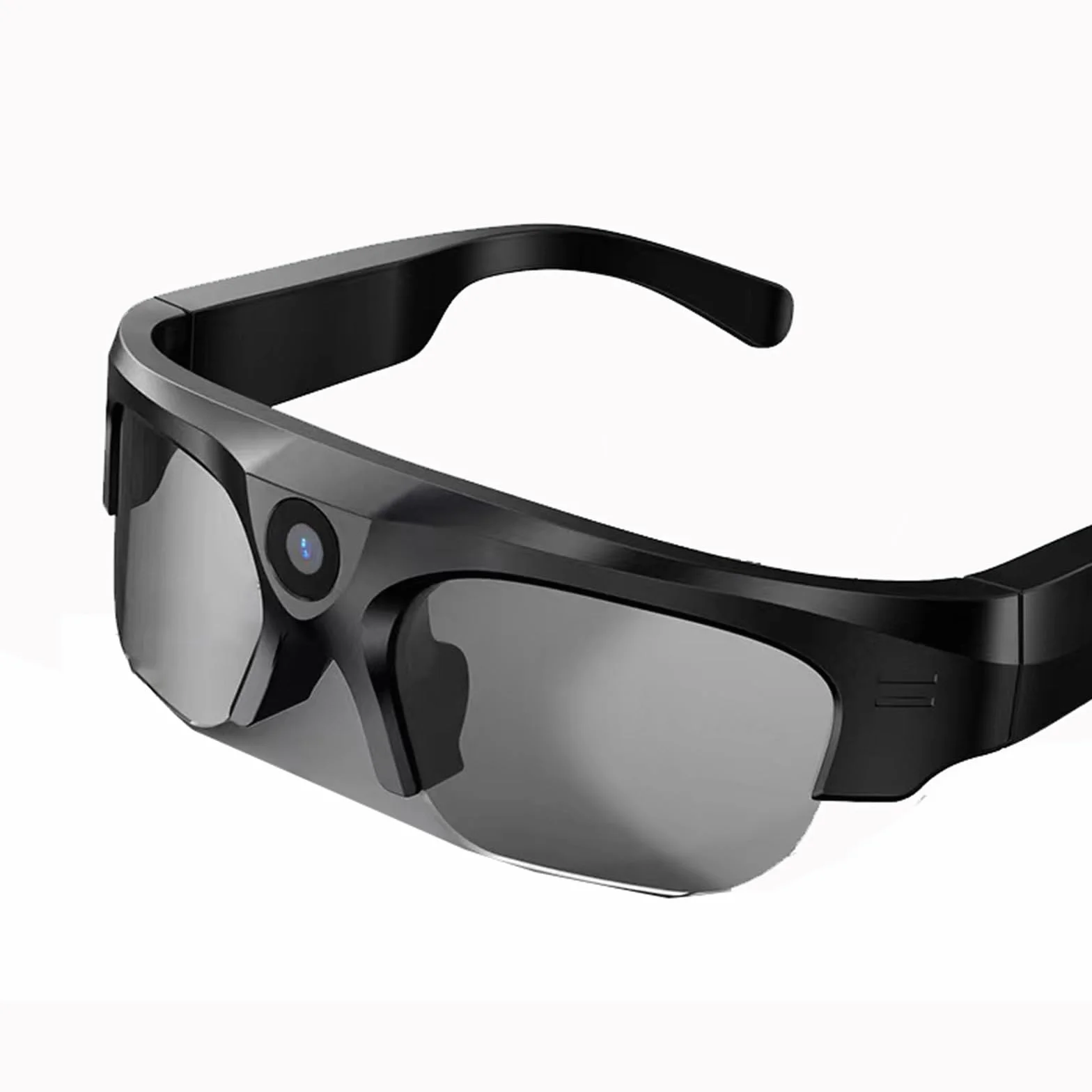 Słuchawki Bluetooth do inteligentnych okularów z podwójnym mikrofonem, zestaw głośnomówiący, mikrofon z redukcją szumów, ciche słuchawki z pojedynczym uchem, słuchawki bezprzewodowe z baterią 400