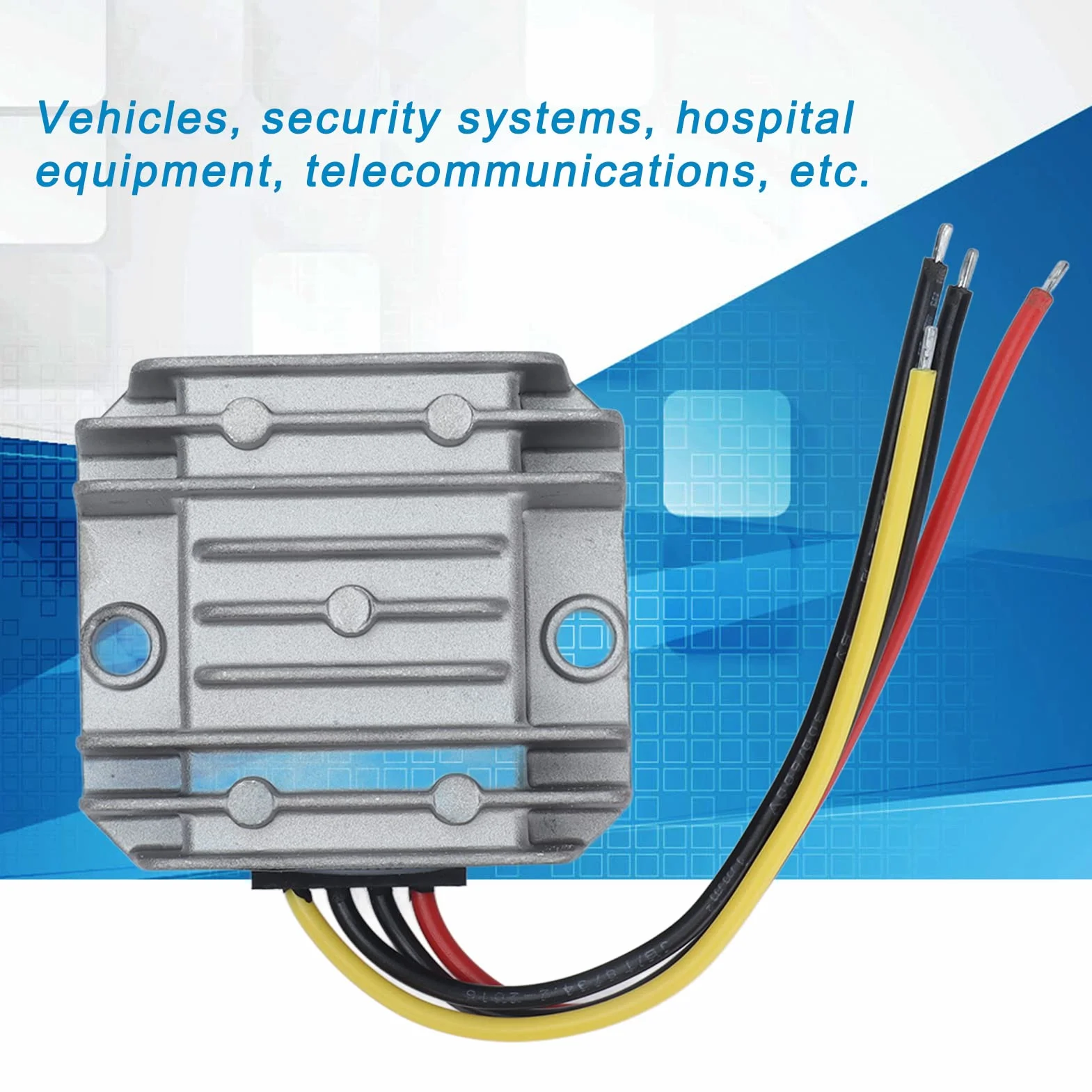 Przetwornica DC-DC 24V na 19V 10A 190W Reduktor Zasilacz do Auto Car