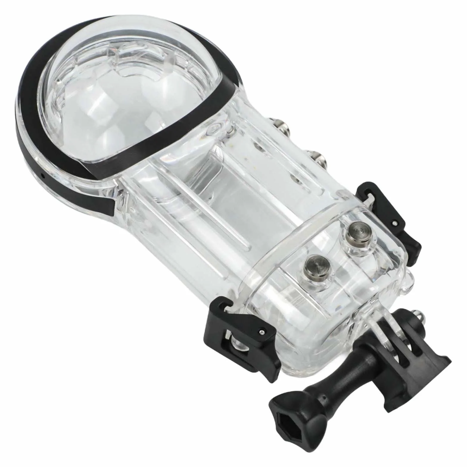 Wodoodporna obudowa do Insta360 X5 – obudowa nurkowa z uchwytem montażowym (przezroczysta powłoka PC, 173,5 x 92 x 88,3 mm) do ochrony kamery podwodnej