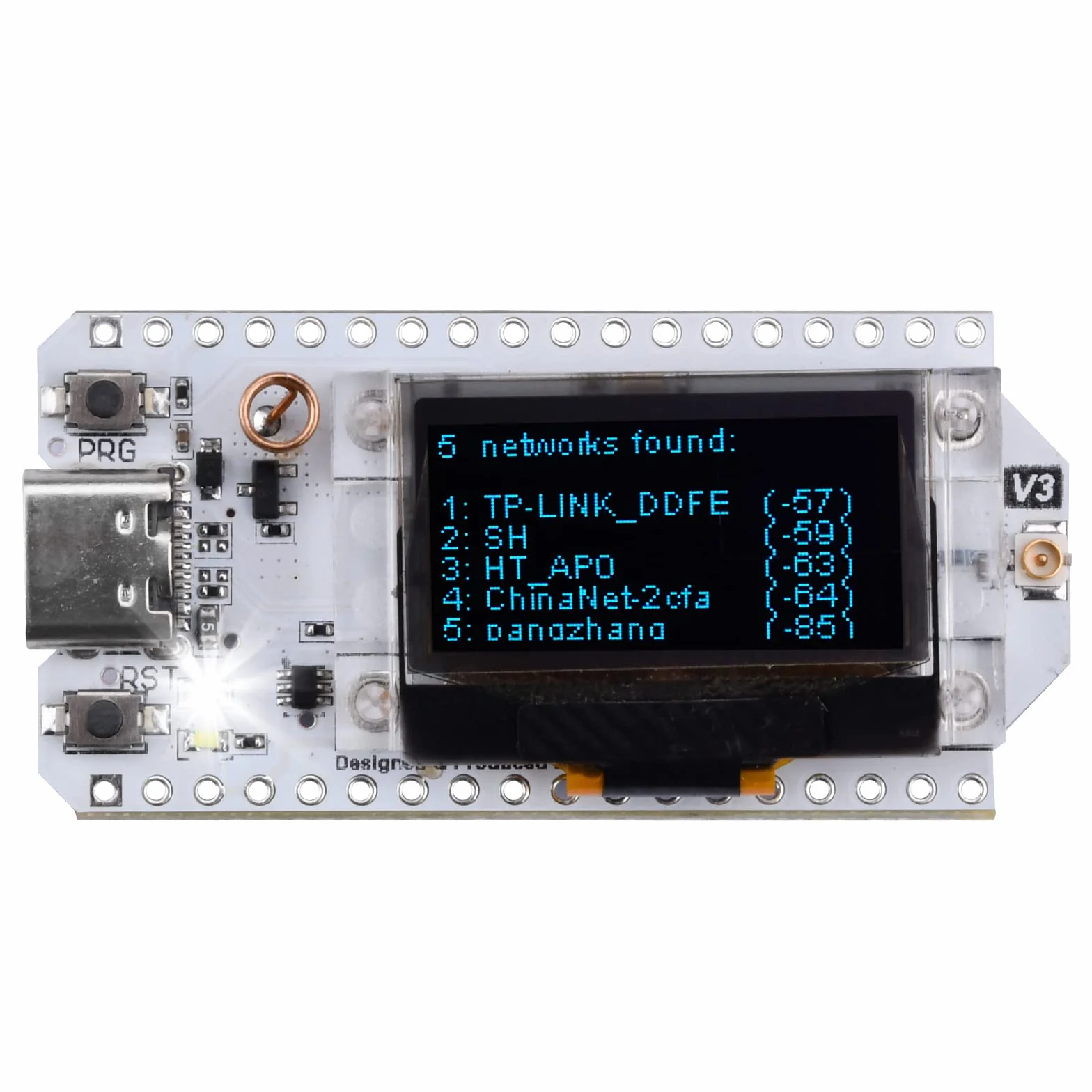 Diymore 1262 LoRa V3 ESP32 LX7 dwurdzeniowy 0,96" niebieski Oled Bluetooth zestaw 32 modułów IOT Development Board 863-928 MHz