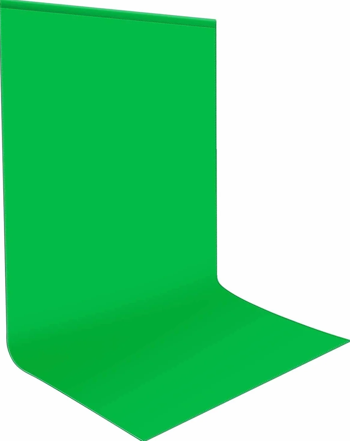 Green Screen tło fotograficzne 1,8 x 2,8 m, Bonvvie odporne na zmarszczki tło fotograficzne zielone muślinowe muślinowe tło do studia fotograficznego wideo, telewizji, zoom, YouTube, spotkań online