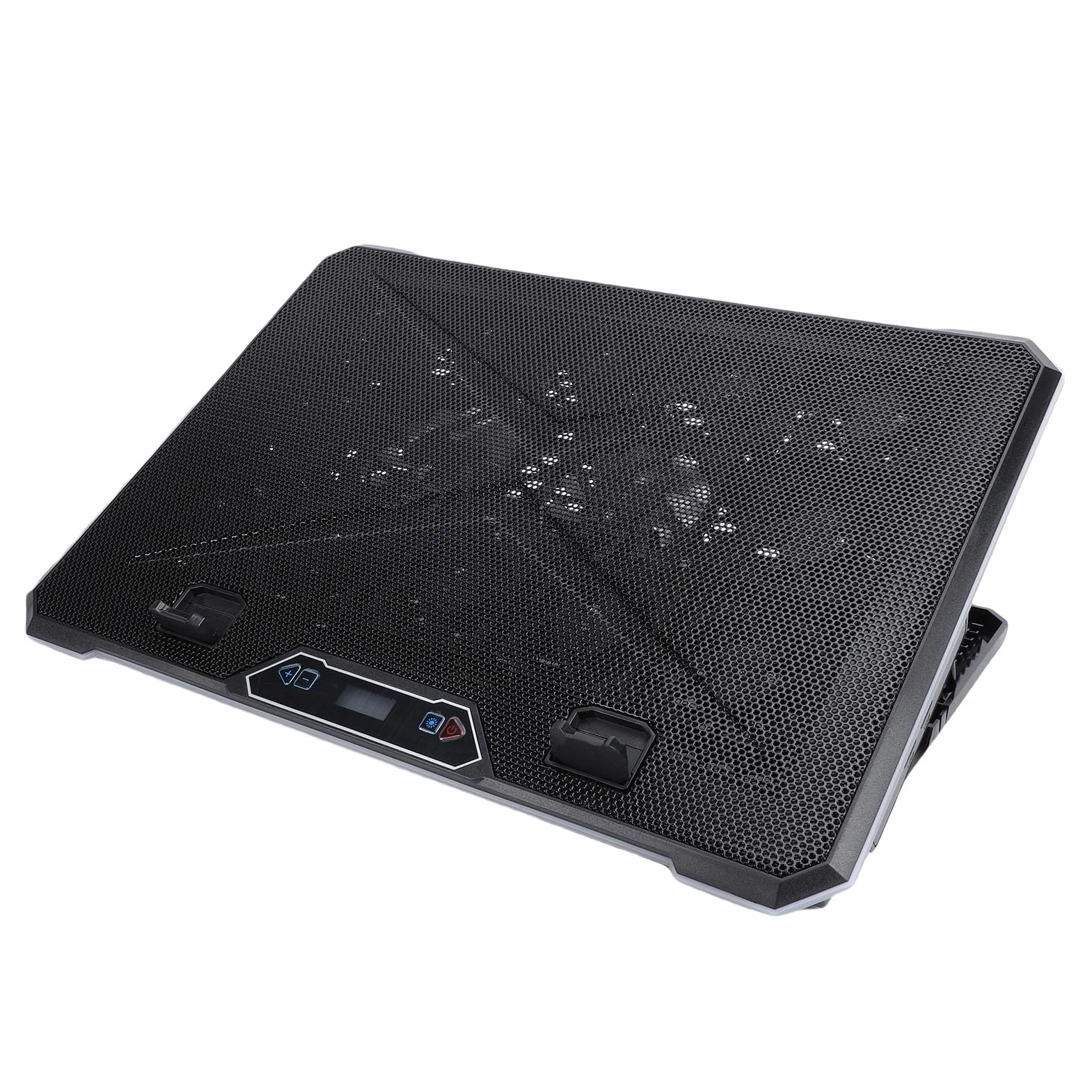 Generic Podkładka Chłodząca do Laptopa do Gier Wydajna Cicha 5 Regulowanych Prędkości Wentylatora Światła RGB dla Graczy Komputery 12-19" Stop Aluminium Materiał ABS (14 fanów)