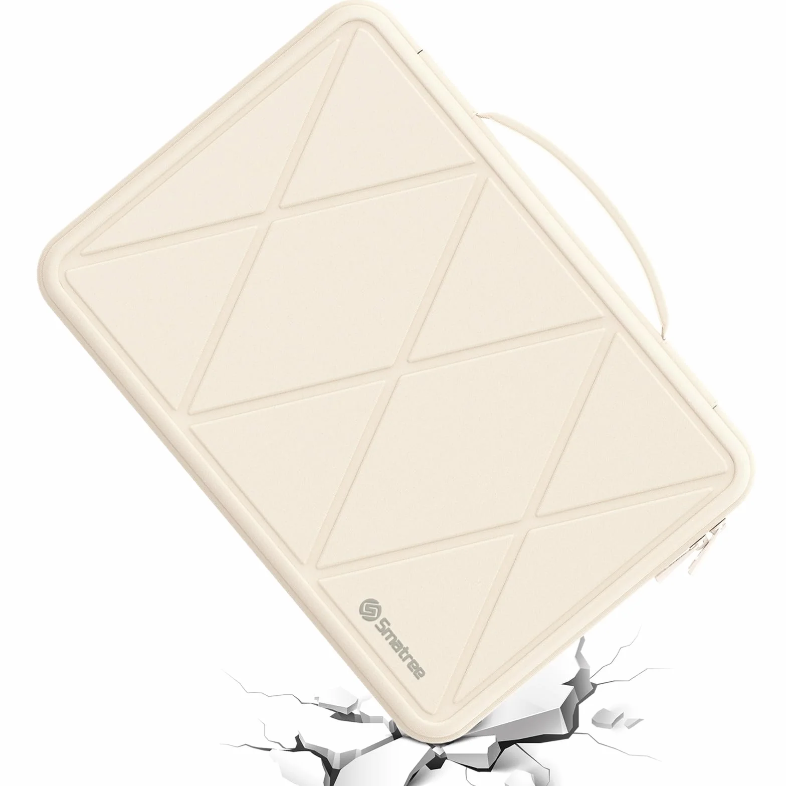 Smatree Twardy futerał ochronny EVA, kompatybilny z laptopem ASUS Vivobook 14 X OLED K3405T, Acer Swift 14 AI Copilot+ PC, Acer Predator Triton 14, etui na laptopa, biały (X8248TW)