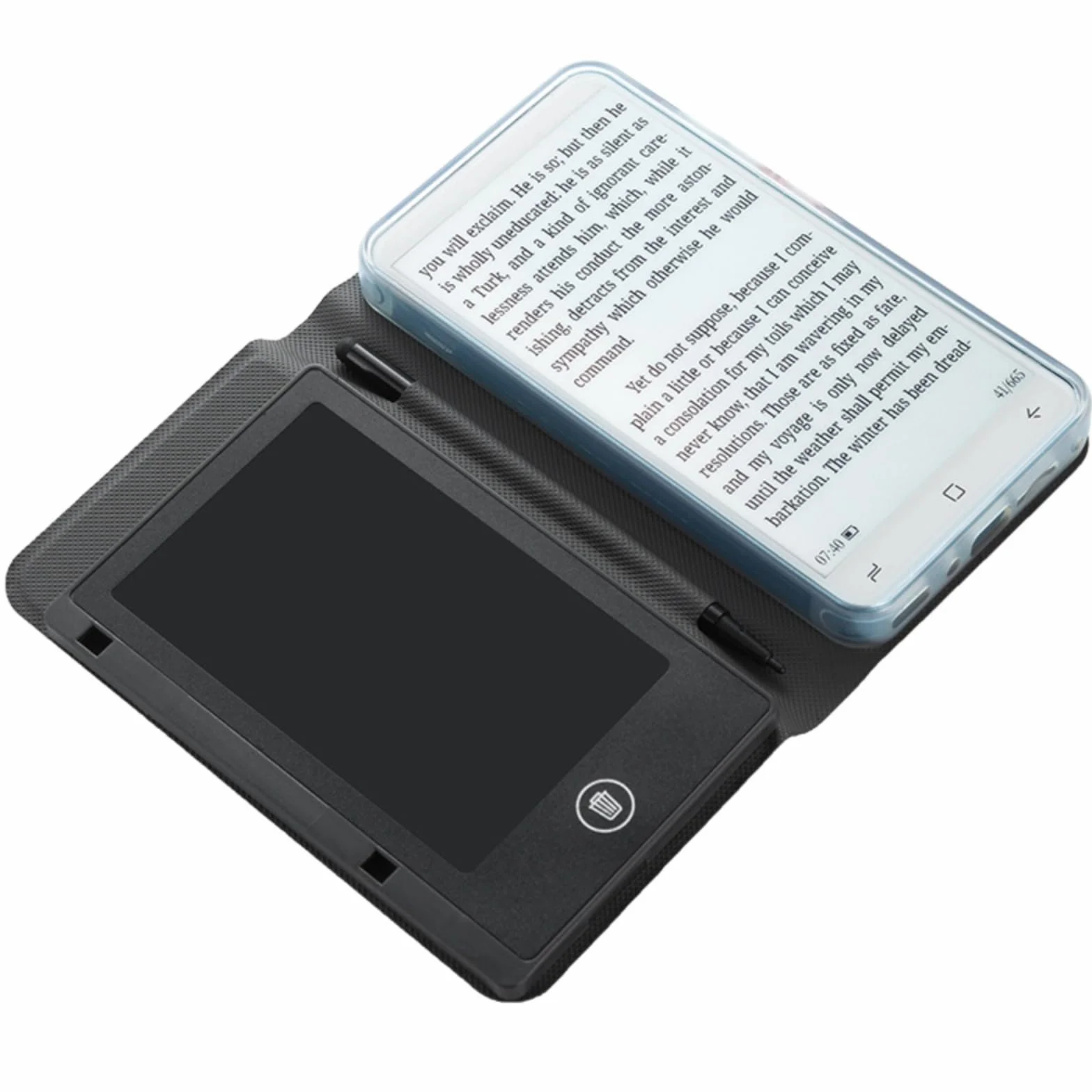 BK502 Ekranowy czytnik e-booków do nauki pisma ręcznego z wygodną obsługą funkcji czytania, ogromna kolekcja książek i w pełni funkcjonalny notatnik do zapisywania zmartwień