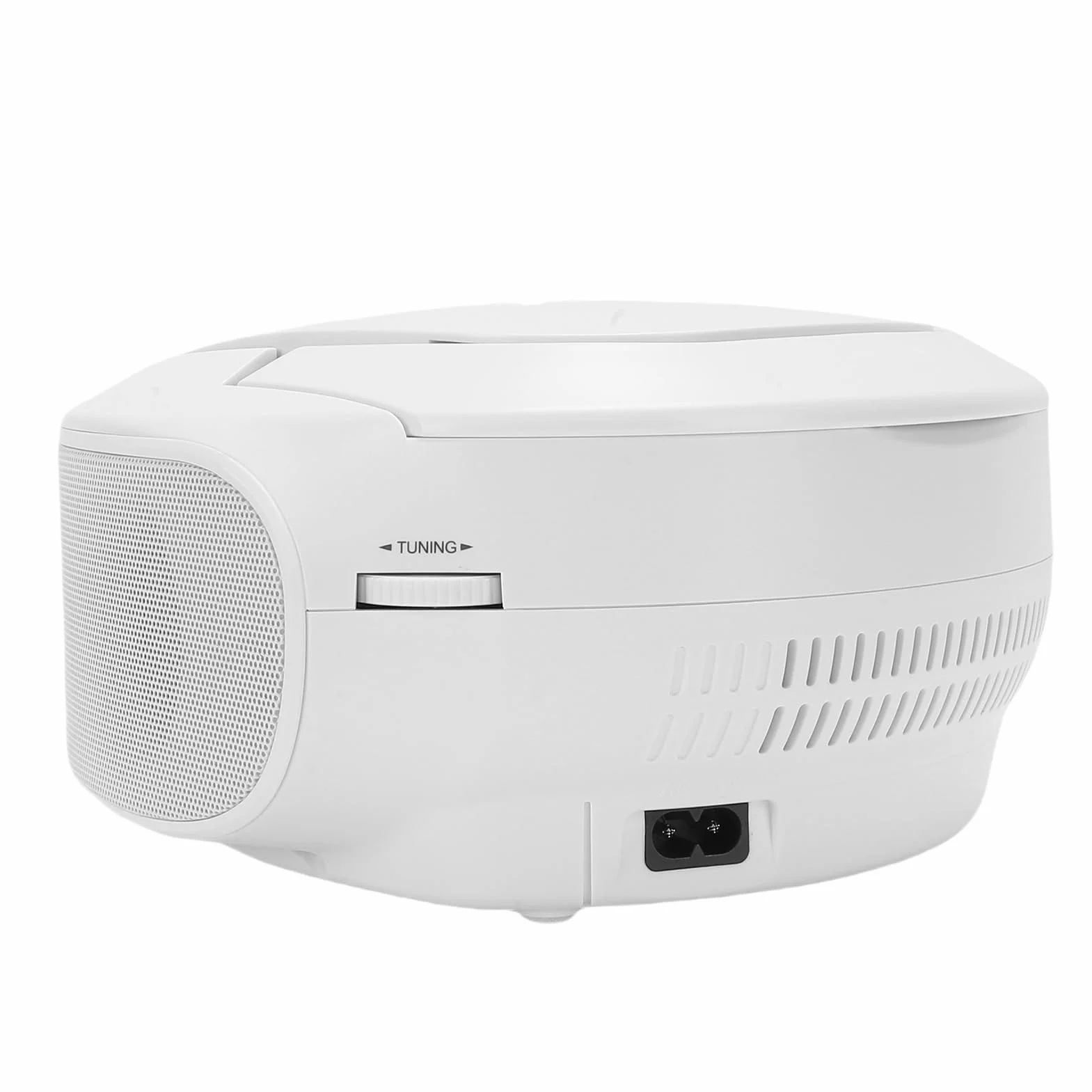 Przenośny Odtwarzacz CD, Odtwarzacz Audio, Radio FM, Urządzenie Odtwarzające USB z ładowaniem od Góry i Trybami Dźwięku EQ, Idealne dla Miłośników Muzyki, do Użytku w Domu i w Podróży,
