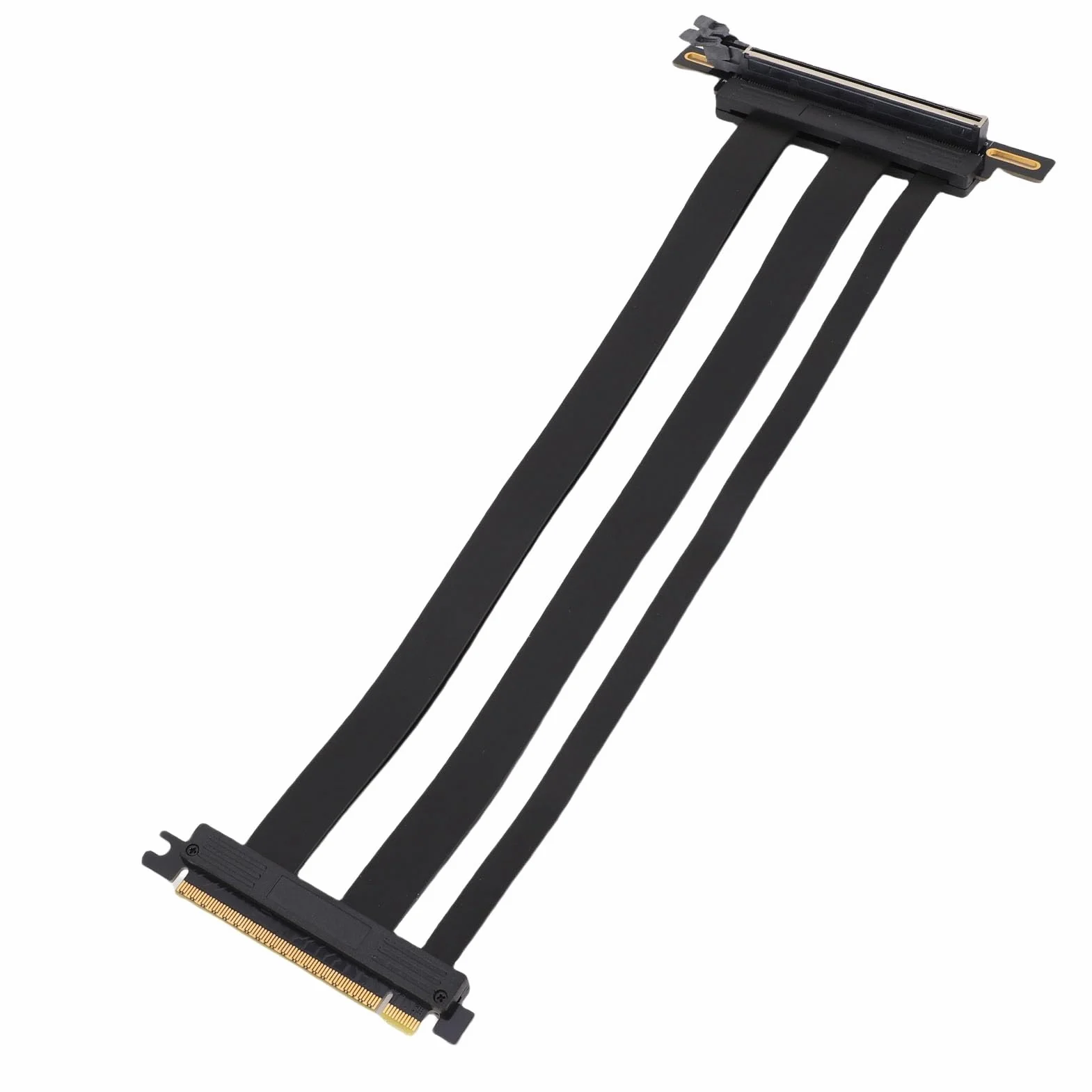 Generic Ekranowany Kabel Riser PCIe 5.0 X16 do RTX 4090 (Ti) Kabel Przedłużający 128 Gb/s do Obudowy Komputera PC Serwer o Małej Przestrzeni ITX Buduje się w Kolorze Czarnym (40cm) (30cm)