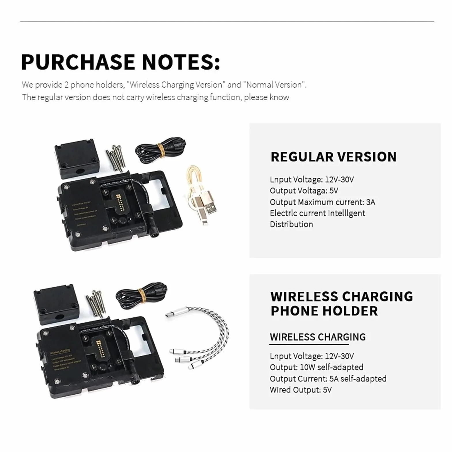 Uchwyt do nawigacji GPS Uchwyt do ładowania telefonu komórkowego pasujący do Pan America 1250 Special RA1250 Uchwyt na akcesoria motocyklowe do nawigacji(USB charging kit)