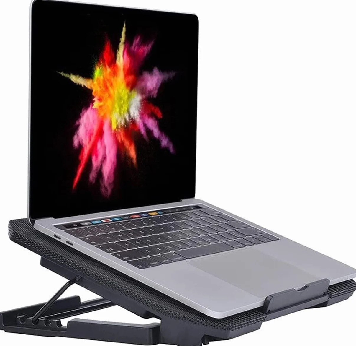 Chłodnica do Laptopa Wentylator Chłodzący Do Laptopa USB Podstawa Wspornika 2 Podstawka Chłodząca Stojak Na Notebooka Stojak na laptopa,Wentylowany